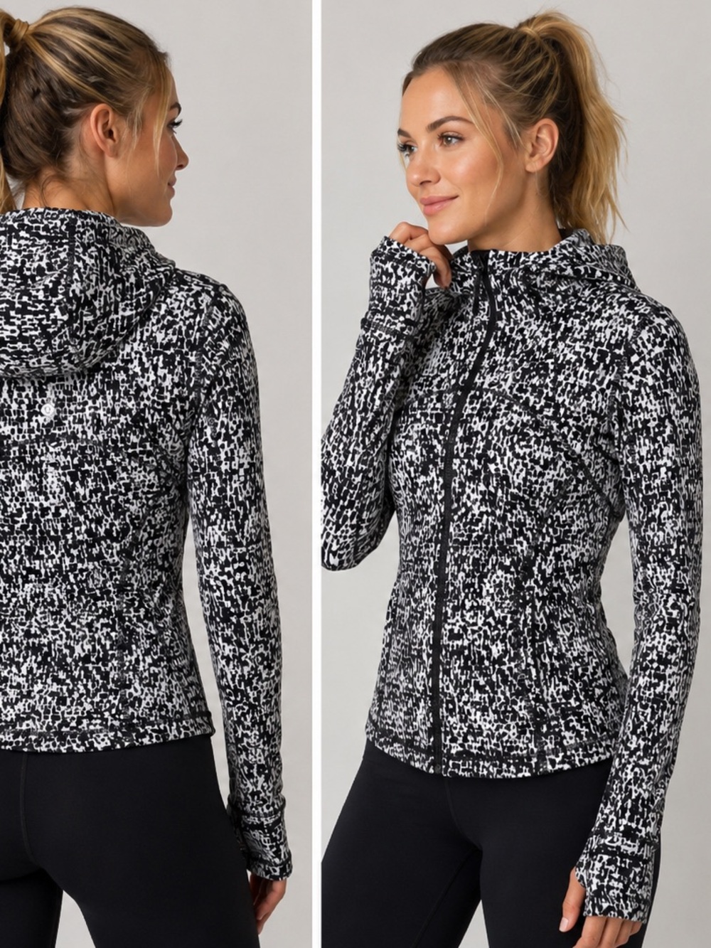 Lululemon Hooded Define Jacket *Nulu
Urban Block Ice Grey Black size 4